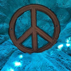 Rustic Peace Sign